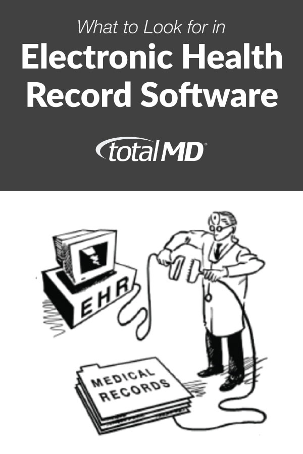 What to look for in Electronic Health Records Software (EHR)
