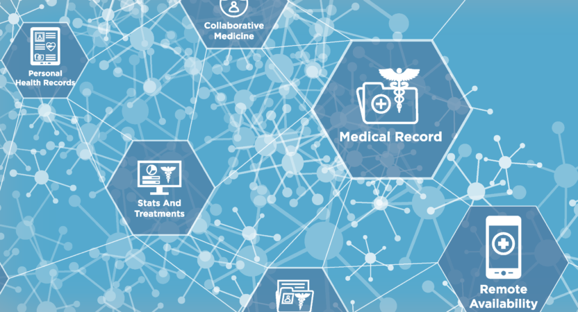 EHR Abstract Graphic