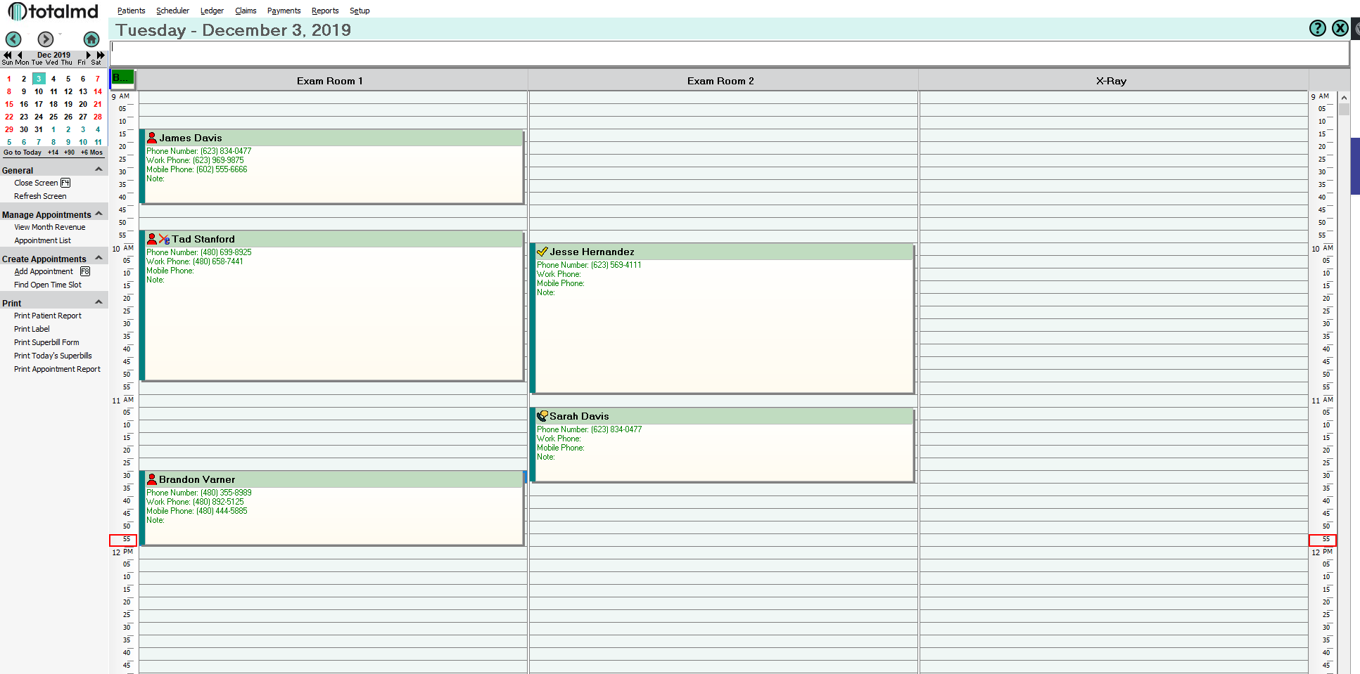 TotalMD medical software scheduler